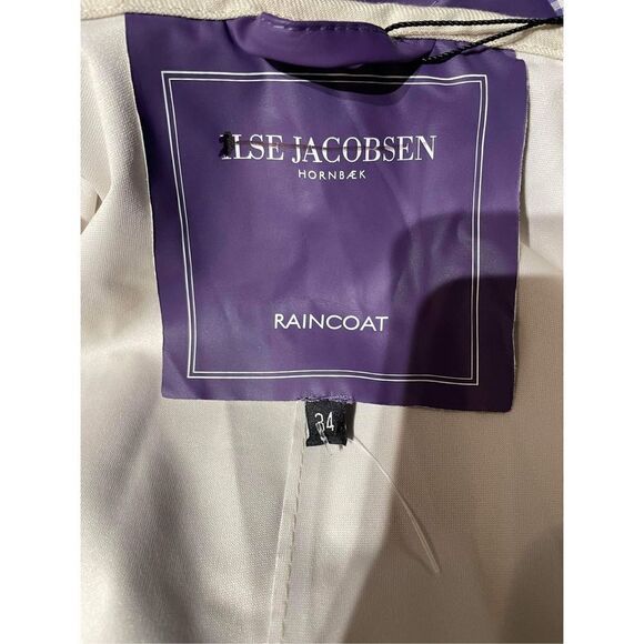 Ilse Jacobsen Long RAINCOAT Rain71L (Purple Rain) Size XS (US4) - Picture 7 of 14